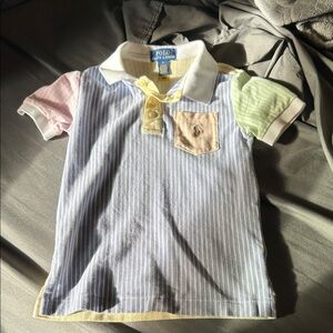 Polo by Ralph Lauren Kids Pastel Striped Polo Shirt
